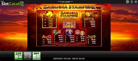 Savanna Stampede Review 2024